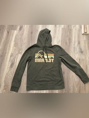 Women’s Marmot Gray Sweatshirt Hoodie Medium